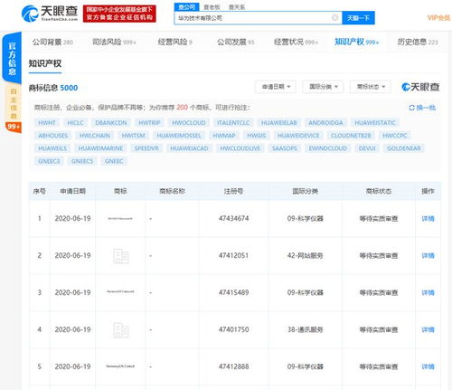 華為密集布局HarmonyOS生態(tài) 信息系統(tǒng)集成服務(wù)商標申請揭示戰(zhàn)略雄心